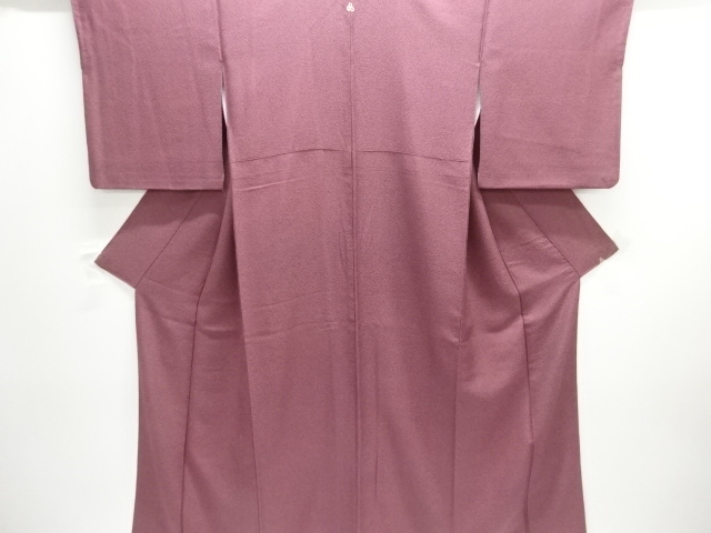 一つ紋鮫小紋着物